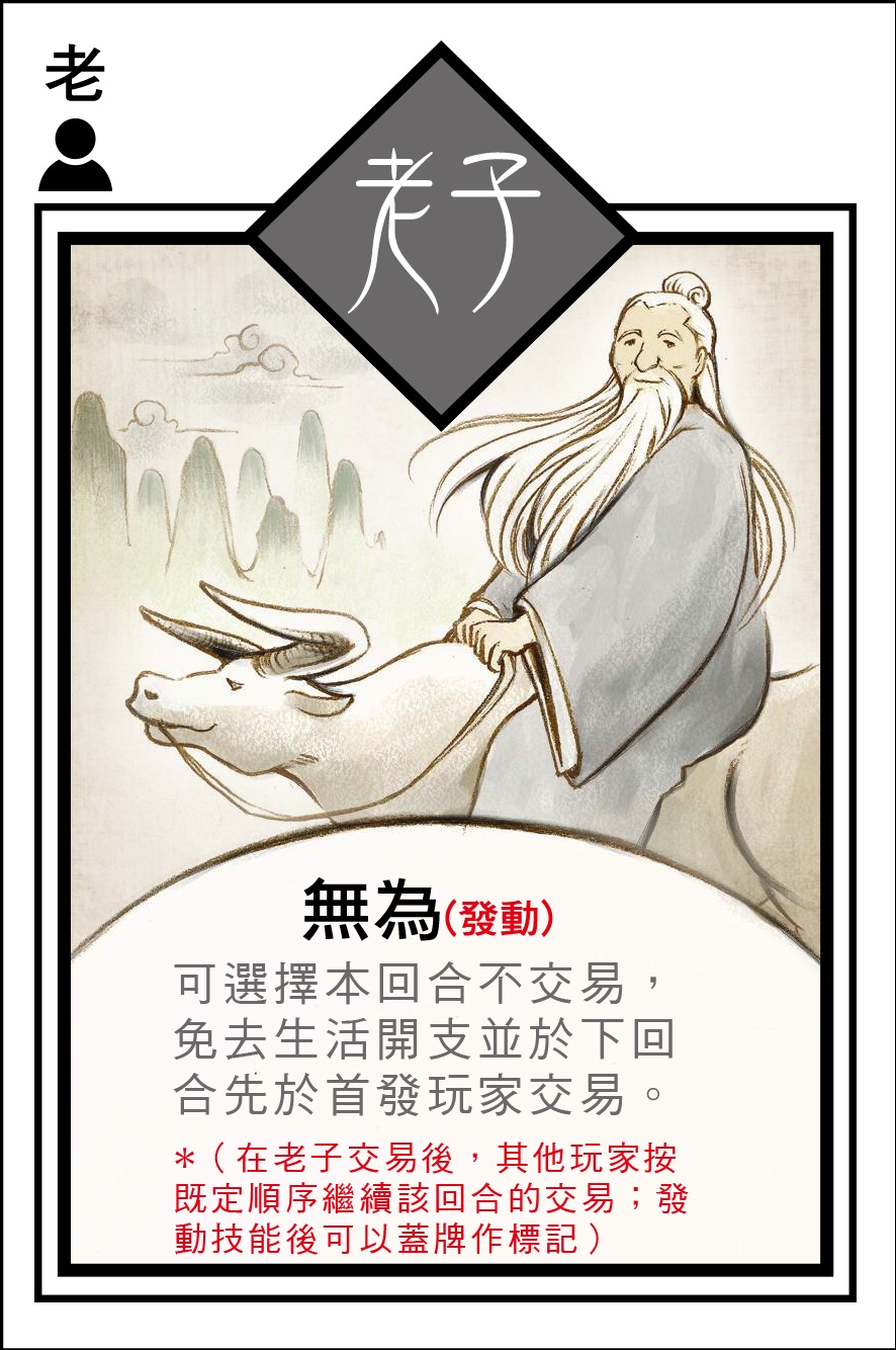 老子角色卡 - 投截道交易遊戲